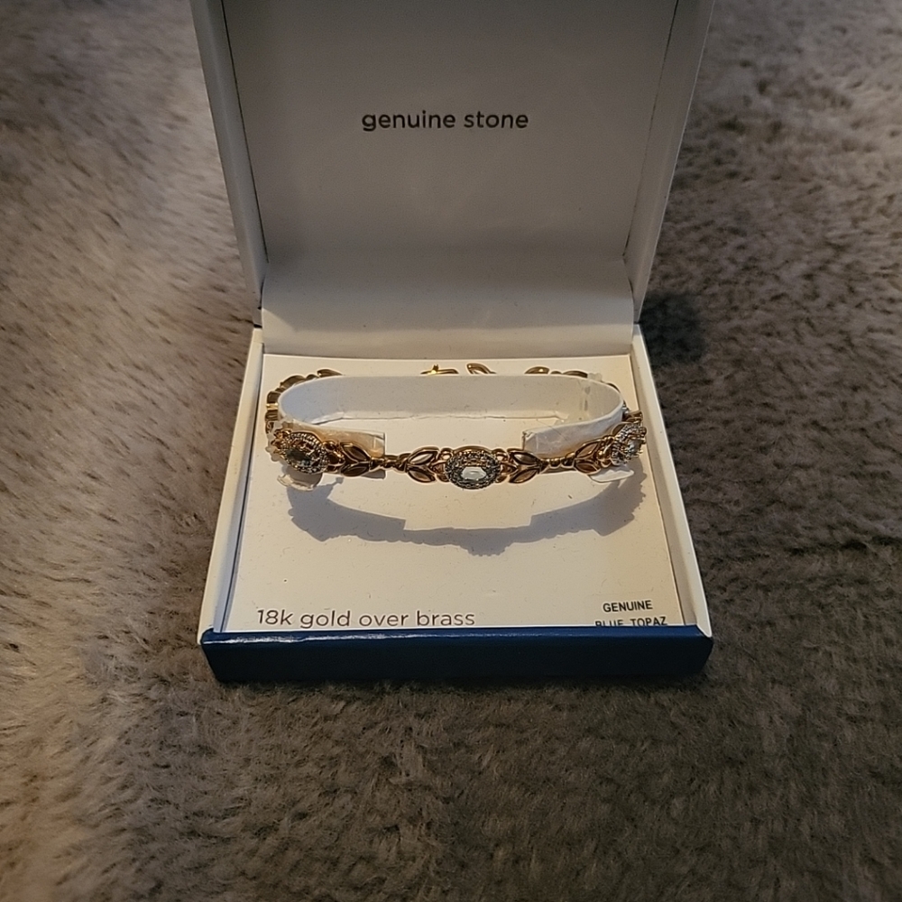 JC Penney Treasures Blue Topaz bracelet